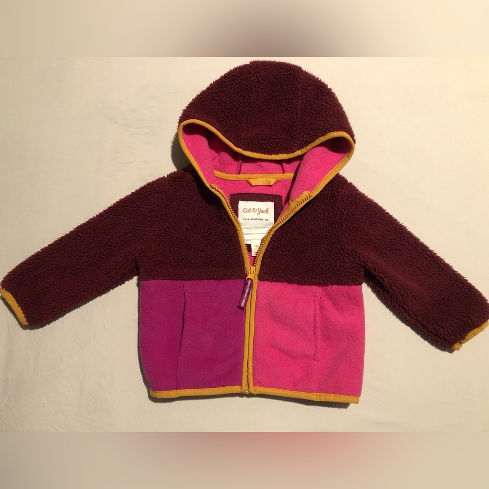 Cat & Jack Color Block Toddler Fleece
